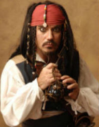 Greg Thompson as Jack Sparrow